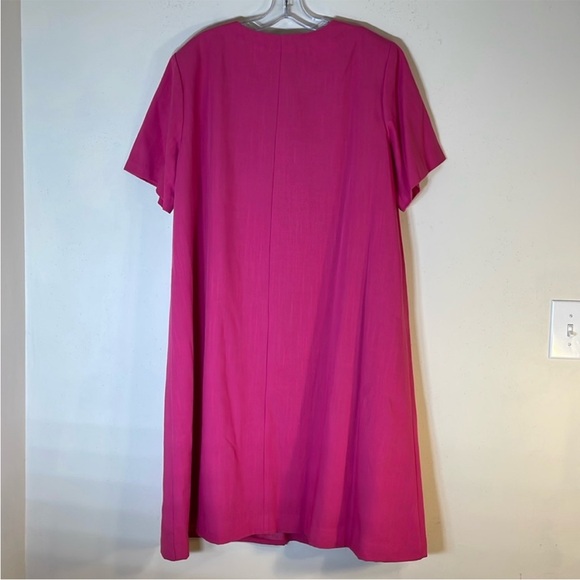 Brownstone Studio New York Pink Button Down Midi Dress. 18W. NWT. - Picture 8 of 8